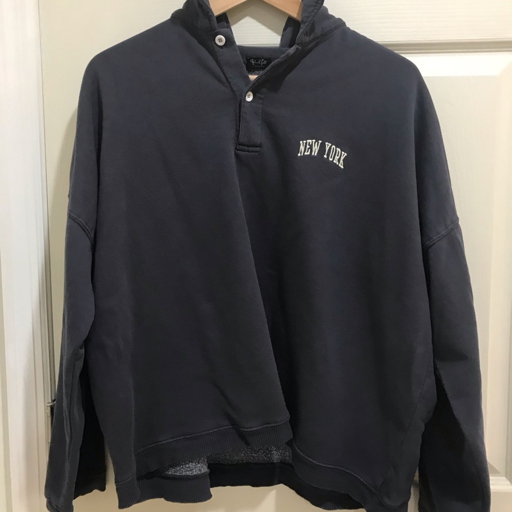 Brandy Melville/John Galt Collared Sweatshirt